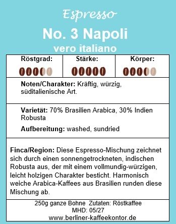 No.3 Napoli vero italiano
